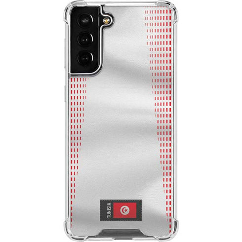 Tunisia Soccer Flag Galaxy S22 Plus Clear Case
